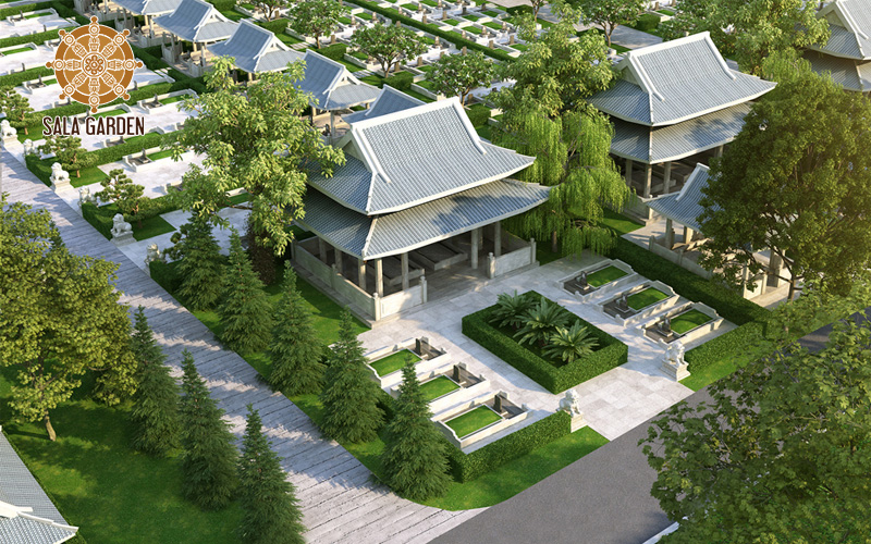 Các loại hình mộ phần và sản phẩm tại hoa viên nghĩa trang sinh thái